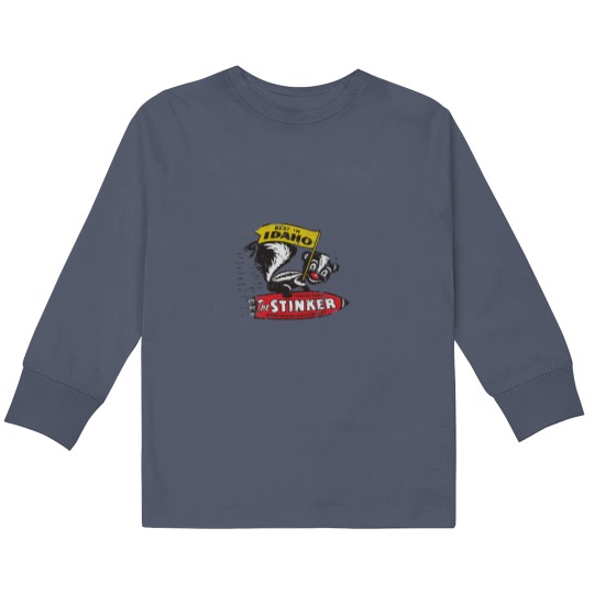 Discover Stinker Gas Kids Long Sleeve T Shirts
