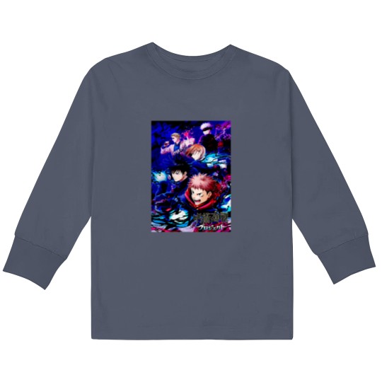 Discover Jujutsu Anime Kids Long Sleeve T Shirts