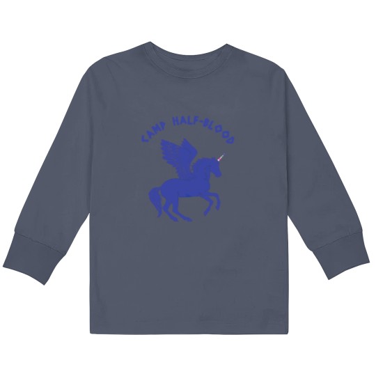Discover camp half blood unicorn - Camp Half Blood Kids - Kids Long Sleeve T Shirts