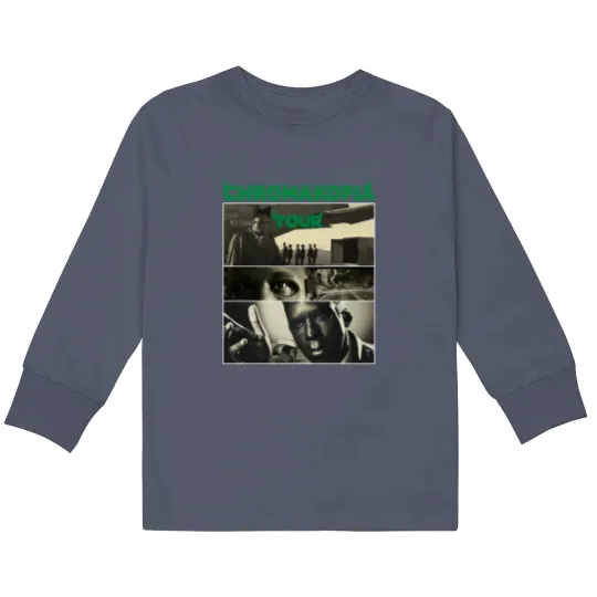 Discover Tyler The Creator Unisex Kids Long Sleeve T Shirts, Chromakopia Album Kids Long Sleeve T Shirts, Music Gift
