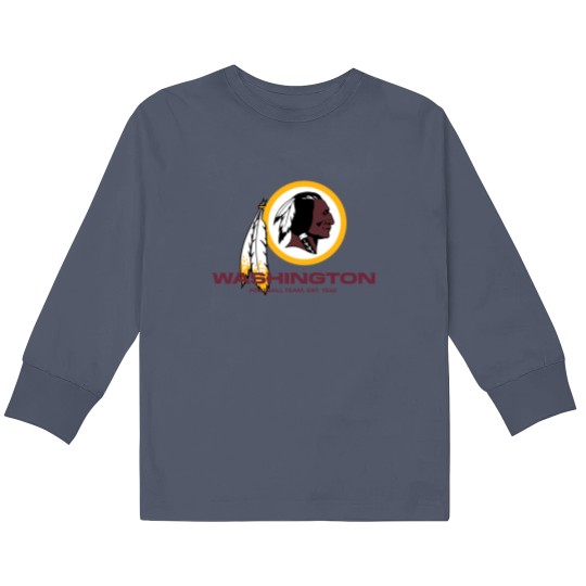 Discover Washington Redskin Kids Long Sleeve T Shirts