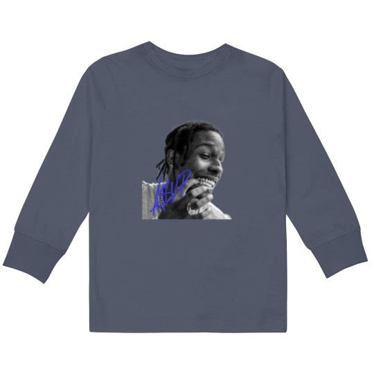 Discover ASAP Rocky Kids Long Sleeve T Shirts, asap Graphic Kids Long Sleeve T Shirts, Rocky Merch