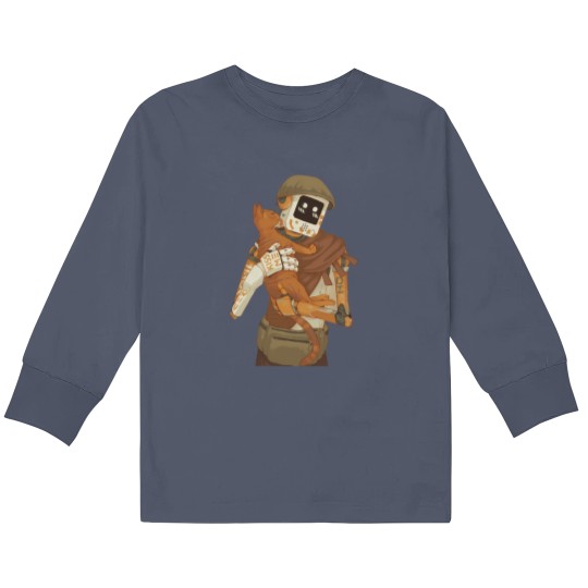 Discover Stray Game 4 Kids Long Sleeve T Shirts