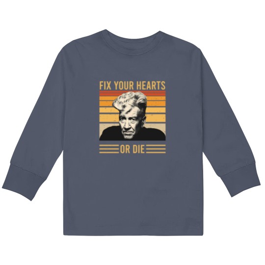 Discover Fix Your Hearts or Die - Fix Your Hearts Or Die - Kids Long Sleeve T Shirts