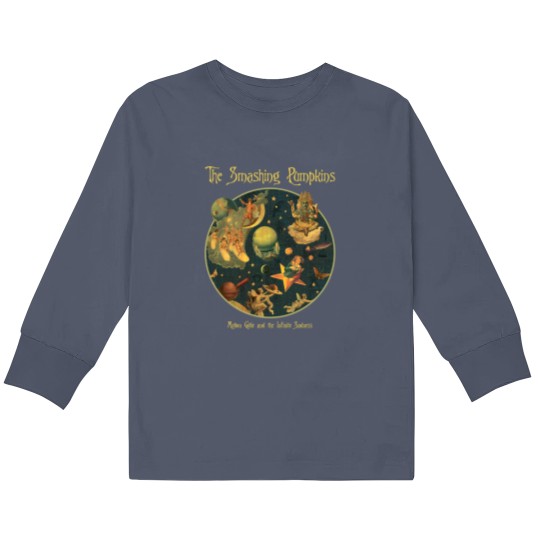 Discover Vintage 1996 The Smashing Pumpkins Band Tour Kids Long Sleeve T Shirts