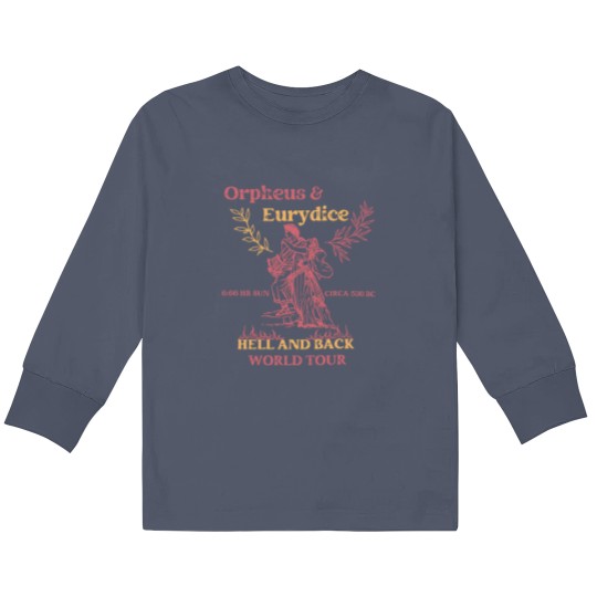Discover Orpheus and Eurydice Kids Long Sleeve T Shirts, Mythology Kids Long Sleeve T Shirts, Vintage Greek Mythology Poet Kids Long Sleeve T Shirts