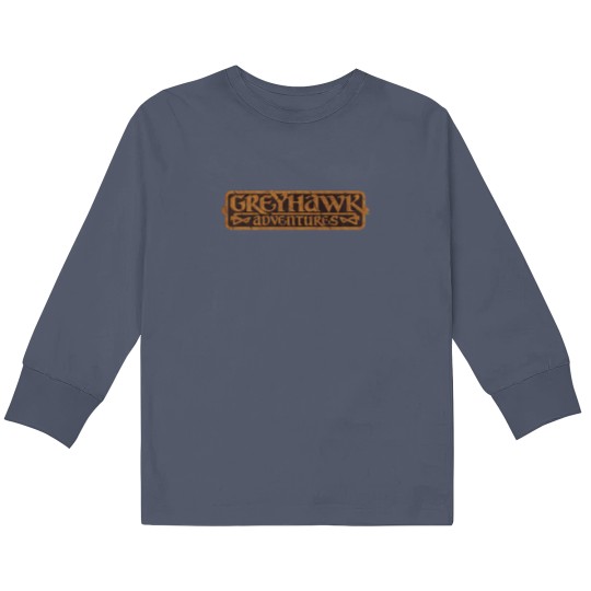 Discover GREYHAWK - Advanced Dungeons and Dragons - Old School DnD Kids Long Sleeve T Shirts