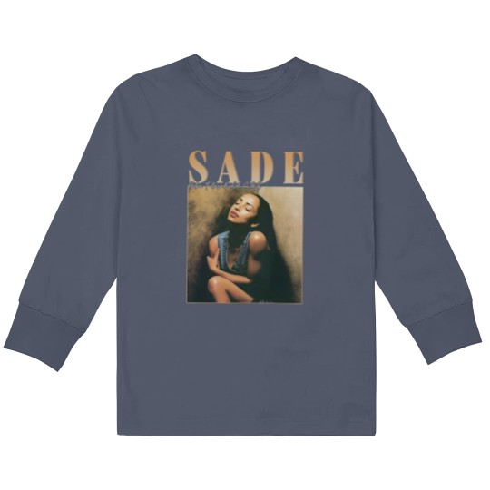 Discover Sade Kids Long Sleeve T Shirts, Sade Helen Folasade Adu Kids Long Sleeve T Shirts