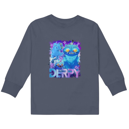 Discover Derpy Tiger Kids Long Sleeve T Shirts, Kpop Demon Hunters Kids Long Sleeve T Shirts, Kpop Huntrix Pin, Huntrix Kids Long Sleeve T Shirts