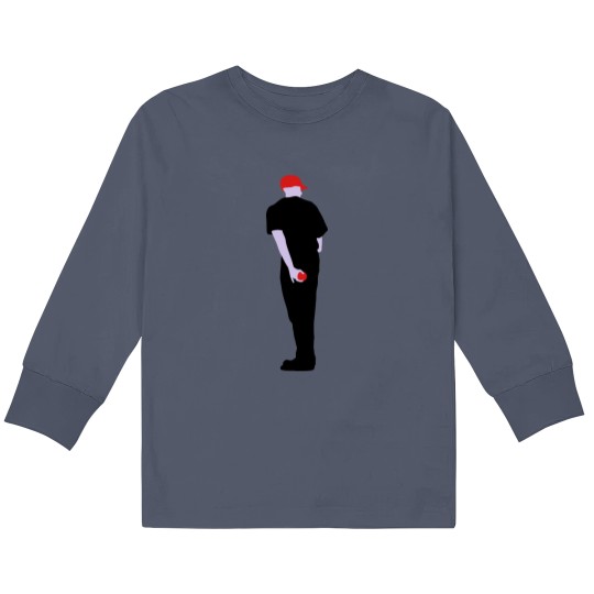 Discover baseball player Kids Long Sleeve T Shirts