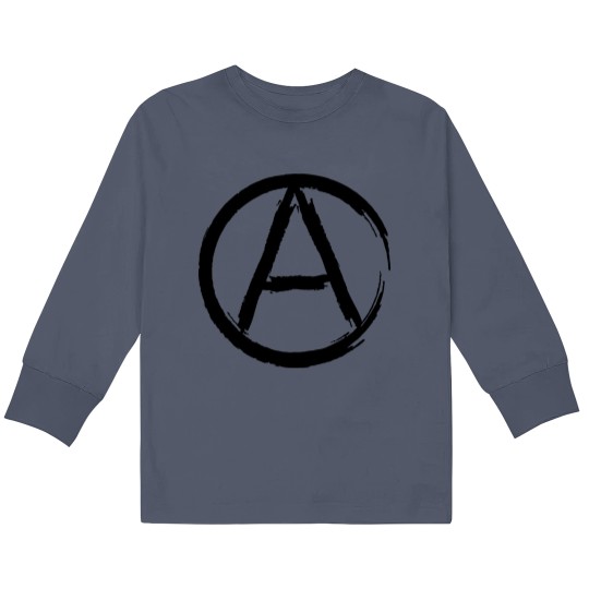Discover anarchy sign Kids Long Sleeve T Shirts