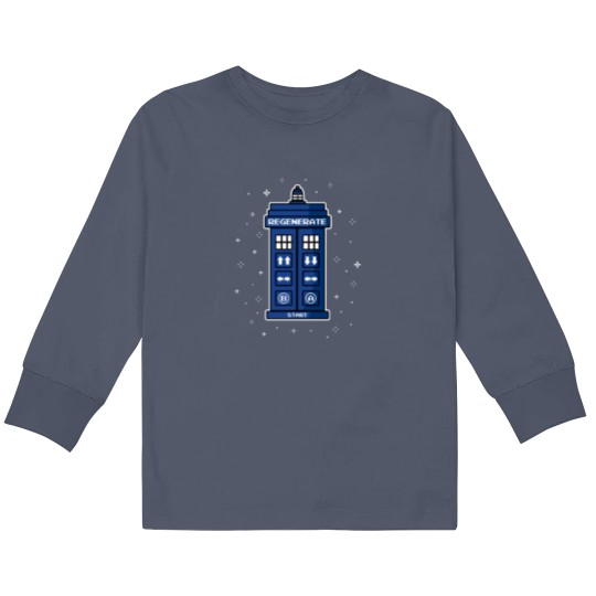 Discover Cheating Time and Space Kids Long Sleeve T Shirts