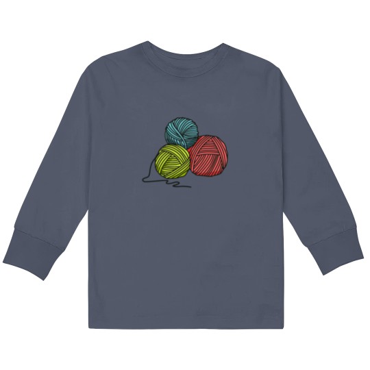 Discover yarn Kids Long Sleeve T Shirts