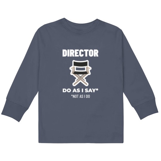 Discover Filmmaking Videography Film Video Director Funny Kids Long Sleeve T Shirts