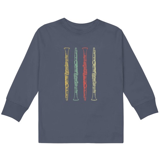 Discover Clarinet Kids Long Sleeve T Shirts