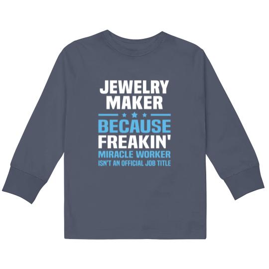 Discover Jewelry Maker Kids Long Sleeve T Shirts