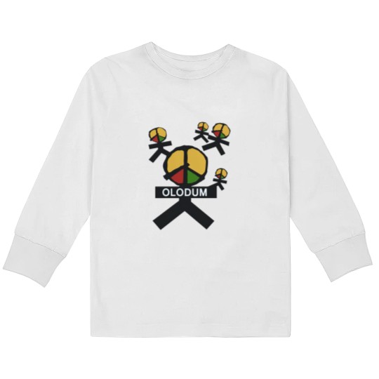 Discover They Don't Care About Us, Olodum, Peace Kids Long Sleeve T Shirts