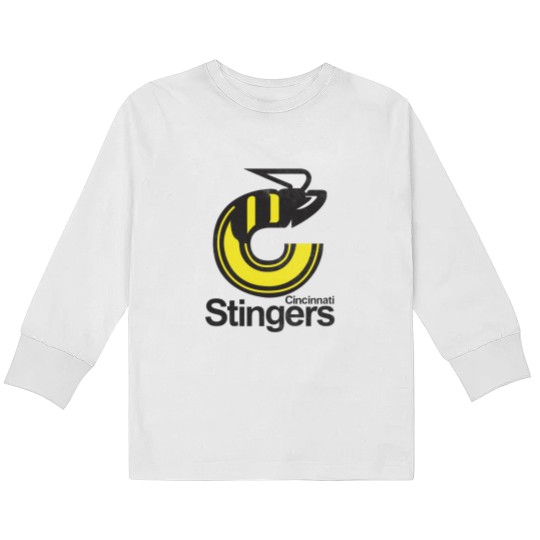 Discover Defunct Cincinnati Stingers Hockey - Ohio - Kids Long Sleeve T Shirts