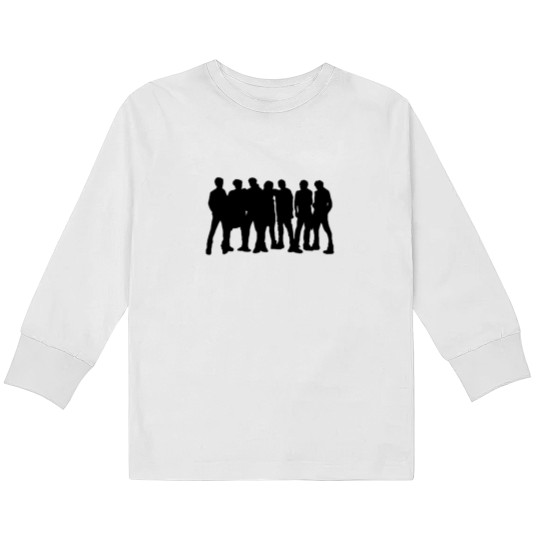 Discover BTS Silhouette Kids Long Sleeve T Shirts