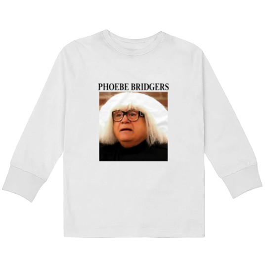 Discover Danny Devito Phoebe Bridgers Kids Long Sleeve T Shirts, Pheobe Bridgers Danny Devito Kids Long Sleeve T Shirts