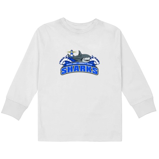 Discover Suffolk Community College Sharks Kids Long Sleeve T Shirts