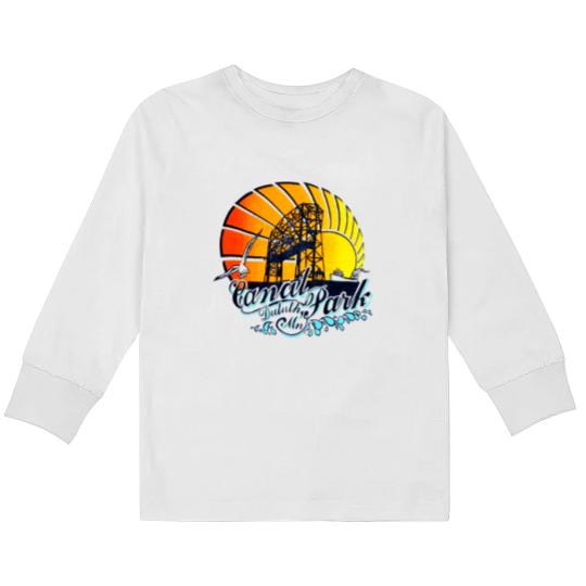 Discover Canal Park Duluth - Minnesota - Kids Long Sleeve T Shirts