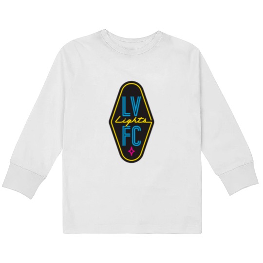 Discover Las Vegas Lights FC Kids Long Sleeve T Shirts