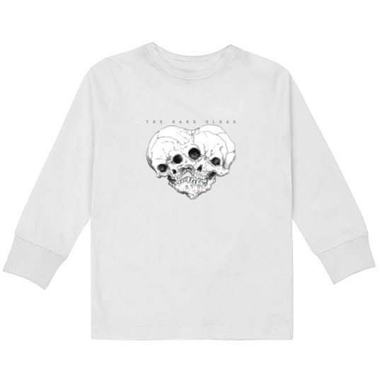 Discover Double Trouble - Skull - Kids Long Sleeve T Shirts
