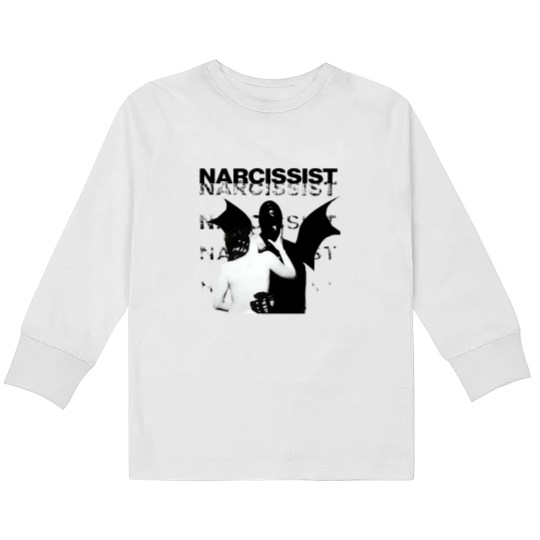 Discover Narcissist Kids Long Sleeve T Shirts, Playboi Carti Opium Kids Long Sleeve T Shirts, Narcissist Merch, Opium Actual Hate