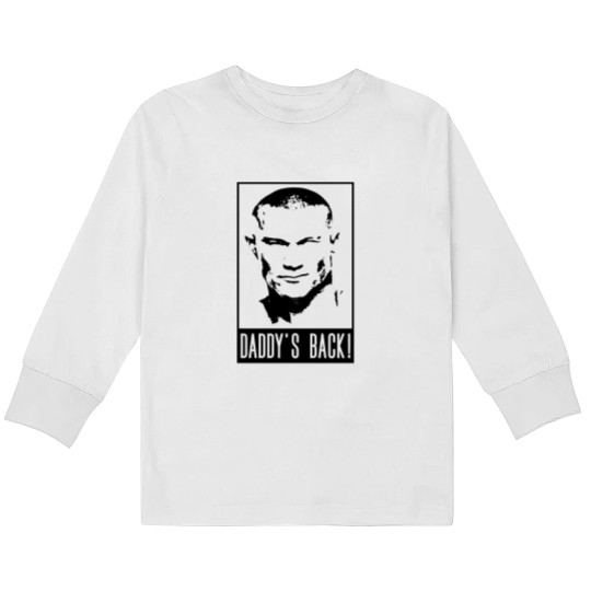 Discover Randy Orton Kids Long Sleeve T Shirts Wrestling Entertainment The Viper Randy Orton Daddy's Back Kids Long Sleeve T Shirts