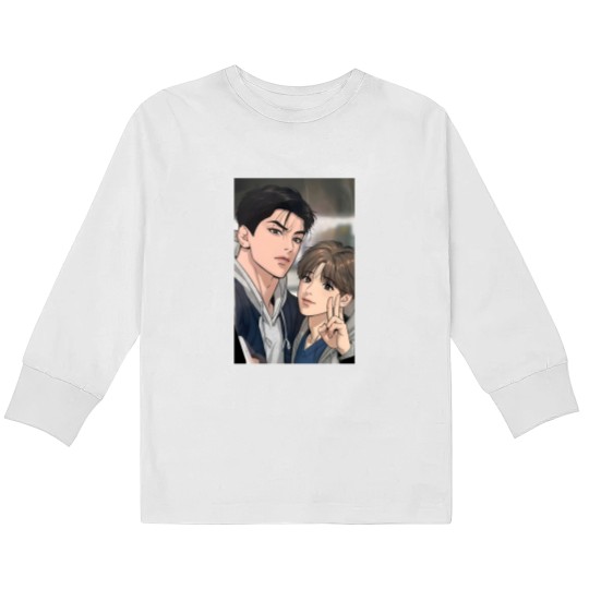 Discover Jinx - Kim Dan  Joo Jaekyun Sticker Kids Long Sleeve T Shirts