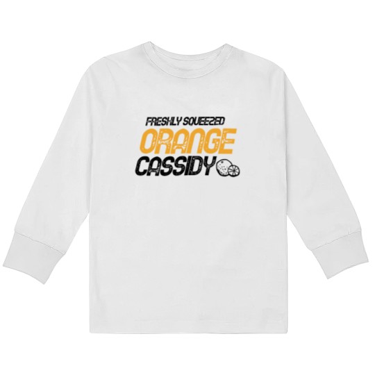 Discover Orange Cassidy Kids Long Sleeve T Shirts