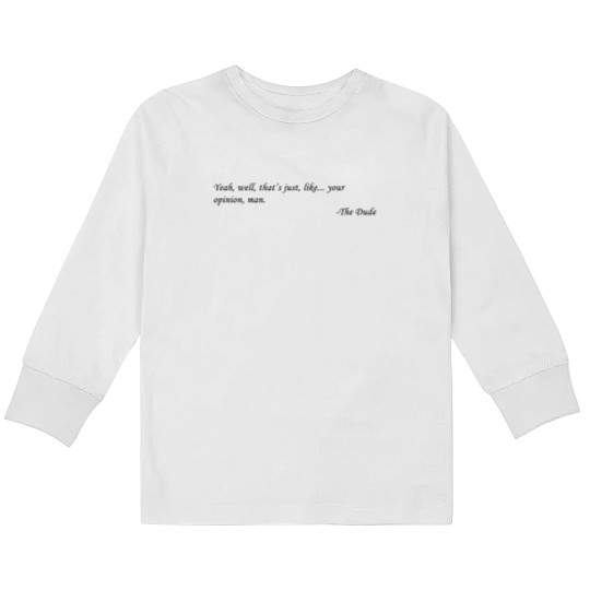 Discover The Dude  4 Kids Long Sleeve T Shirts
