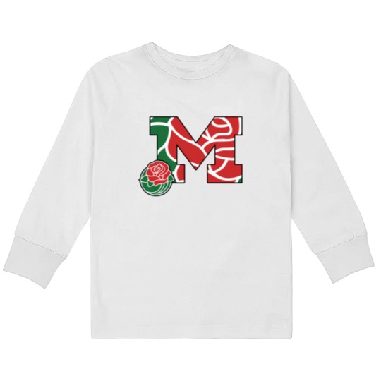 Discover Michigan Rose Bowl Kids Long Sleeve T Shirts, Rose Bowl 2024 Kids Long Sleeve T Shirts