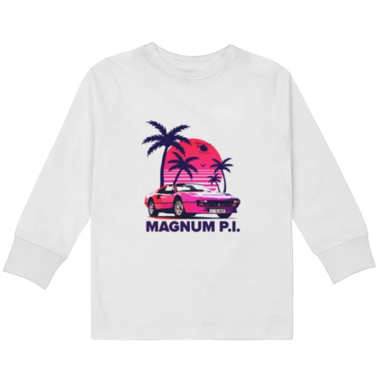 Discover Magnum PI Kids Long Sleeve T Shirts