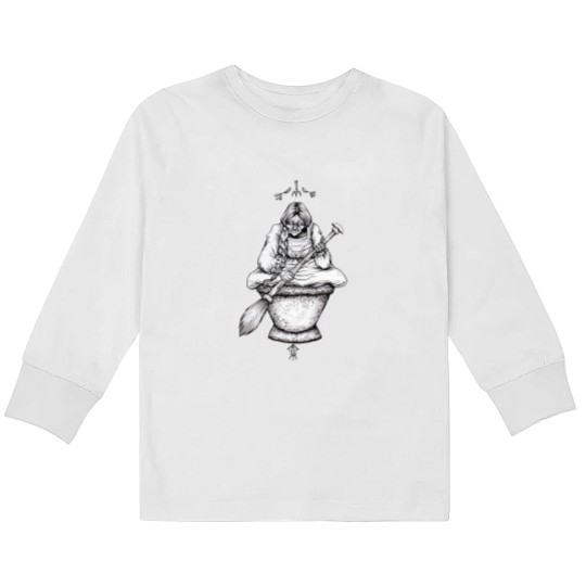 Discover Baba Yaga - Baba Yaga - Kids Long Sleeve T Shirts