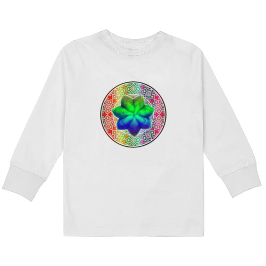 Discover San Pedro Entheogen Shaman Classic Kids Long Sleeve T Shirts Kids Long Sleeve T Shirts