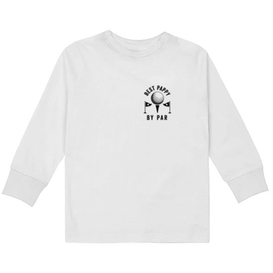 Discover Best Dad by Par Kids Long Sleeve T-Shirts