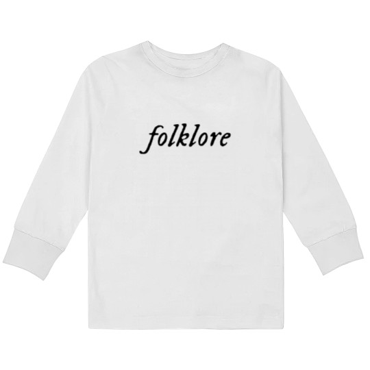 Discover Folklore Kids Long Sleeve T Shirts