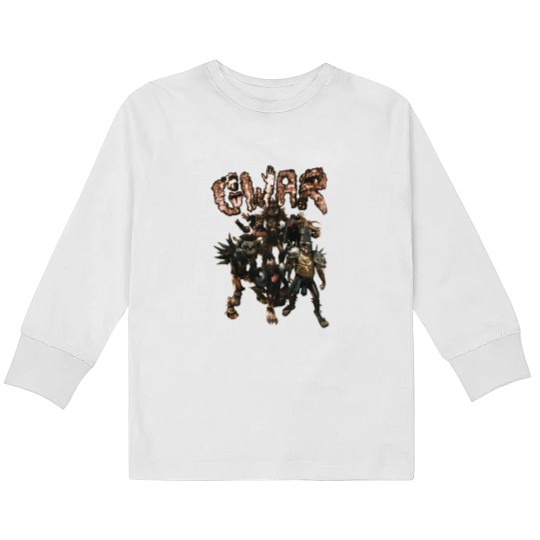 Discover Vintage 1999 Gwar Rendezvous with Ragnarok White Short Sleeve Kids Long Sleeve T Shirts