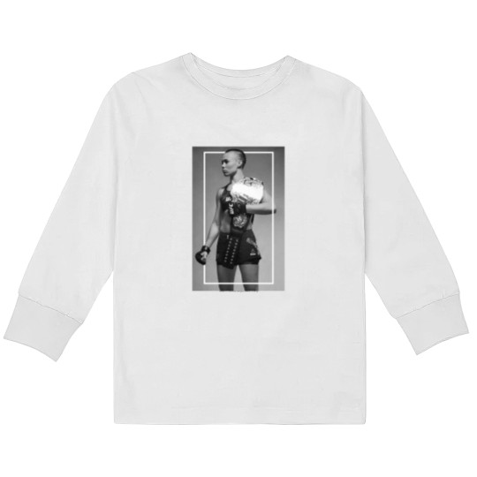Discover Vintage Rose Namajunas Kids Long Sleeve T Shirts