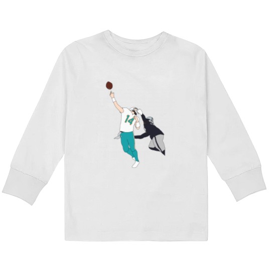 Discover MiamiDolphins Ryan Fitzpatrick Kids Long Sleeve T Shirts