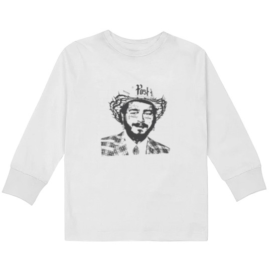Discover post Malone Cowboy Kids Long Sleeve T Shirts, Music Merch, Country Music