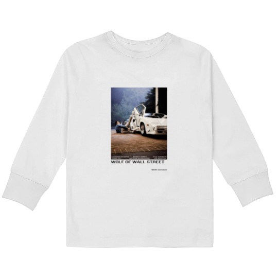 Discover Wolf of Wall Street Kids Long Sleeve T Shirts