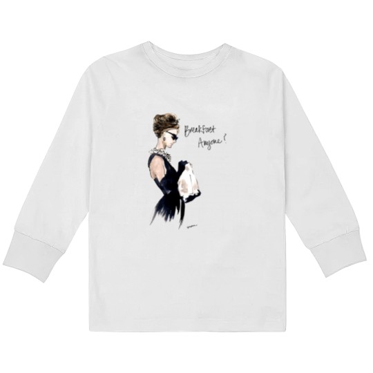 Discover Andrey Hepburn(24 Andrey Hepburn(24 Kids Long Sleeve T Shirts