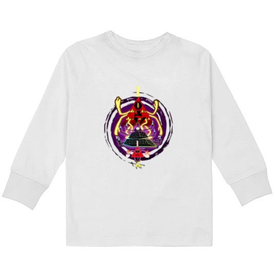 Discover Bill Cipher Gravity Falls Kids Long Sleeve T Shirts
