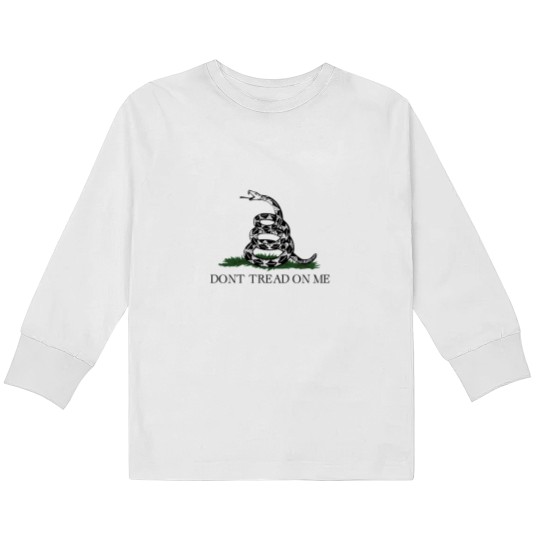 Discover Gadsden Flag Kids Long Sleeve T Shirts