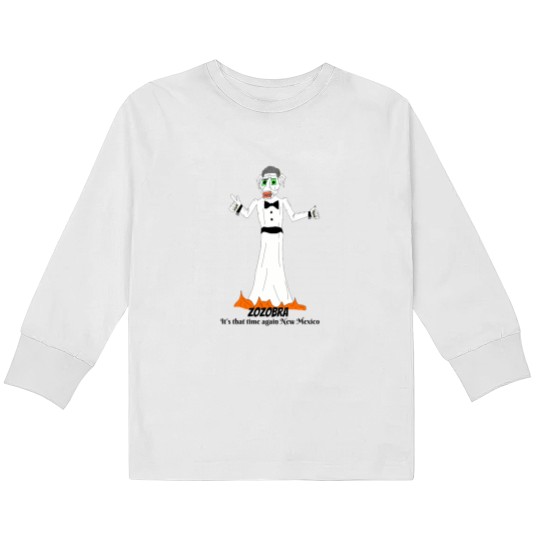 Discover Zozobra, original artwork Kids Long Sleeve T Shirts