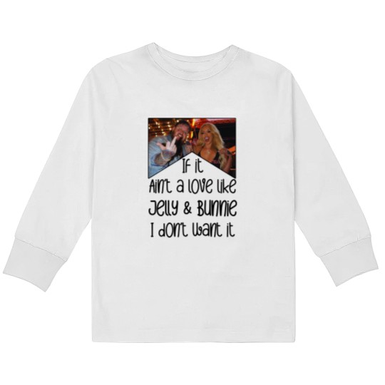 Discover Bunnie and Jellyroll Kids Long Sleeve T-Shirts