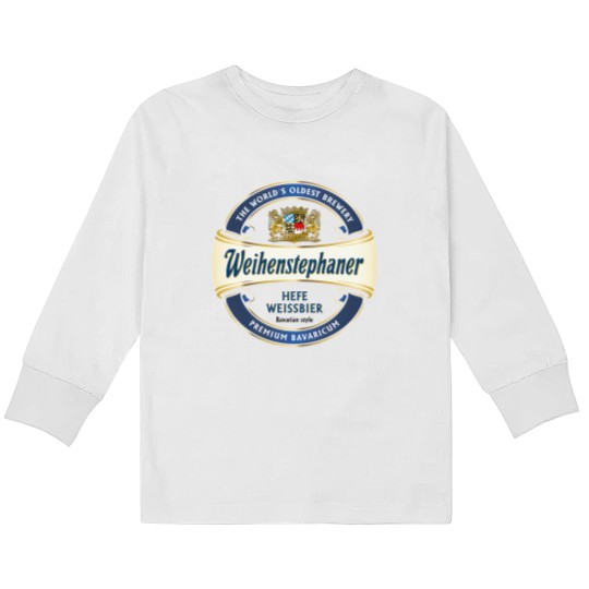 Discover Weihenstephaner-Beer Kids Long Sleeve T Shirts